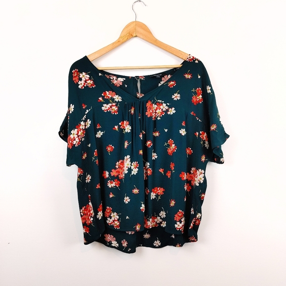 MADEWELL | SPRUCE BLOOMS RHYME TOP SIZE MEDIUM - Picture 1 of 9